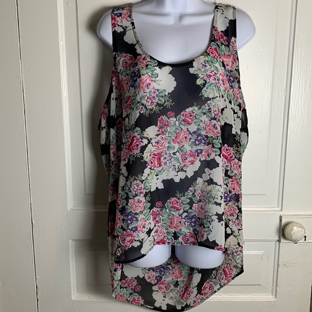 Torrid Floral Blouse Size 2